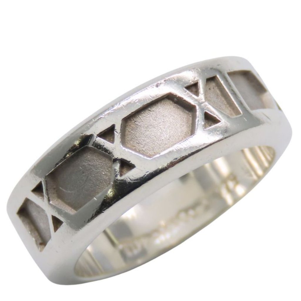 Tiffany & Co Ring Atlas 925 Silver 6.9 G Accessories